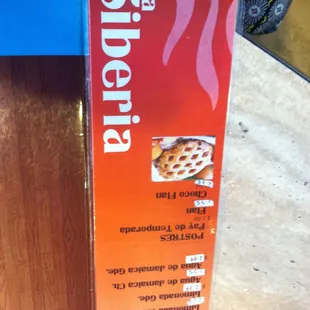 a box of taqueria