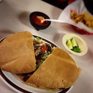 ¡Thy...Torta...Grande!  It&apos;s way bigger than it looks.  Basically, 2 tortas, just as tasty!