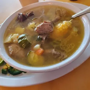 a bowl of soup
