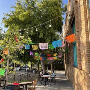 Outdoor seating