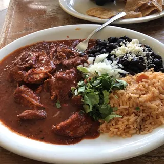 Chile Colarado Plate