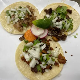 Carnitas, Asada, Adobada