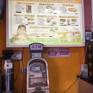 Bring cash or be prepared to pay a surcharge.