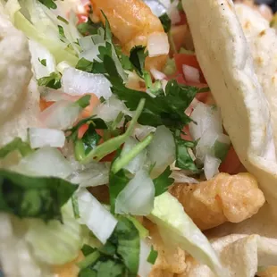 Shrimp tacos