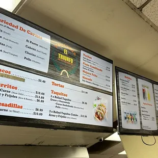 Menu - September 2024
