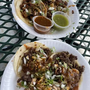 Pastor, Asada, Carnitas
