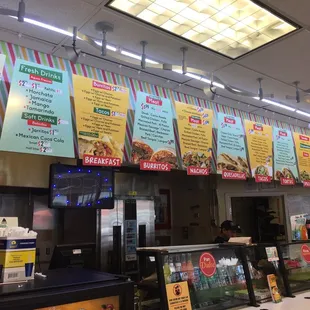 Menu board