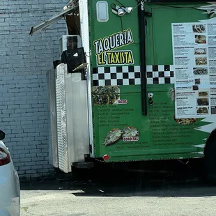 Rear of truck
