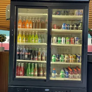 Refrigerated drinks