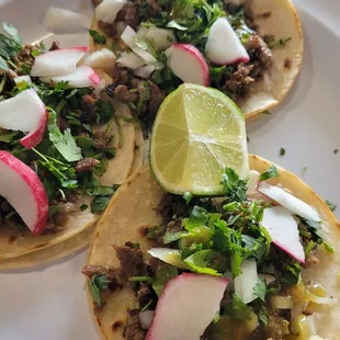 Asada tacos.