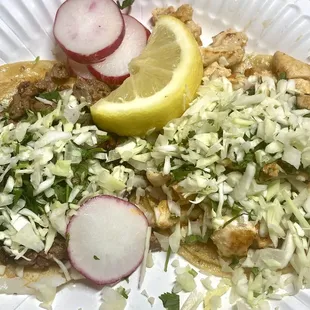 Asada &amp; Chicken Tacos