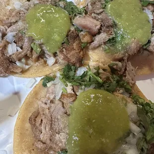 Carnita tacos