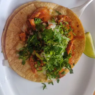 Al pastor taco, $3.60