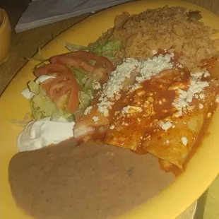 Shrimp Enchiladas