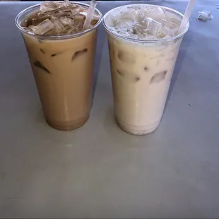 ricas aguas frescas de cevada y horchata