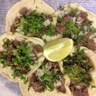 Tacos de lengua deliciosos!