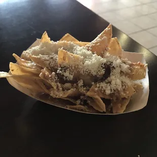 nachos, food