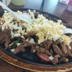 Parrillada for 1 of carne asada.