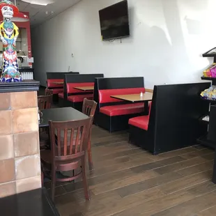 About 1/2 of the restaurant