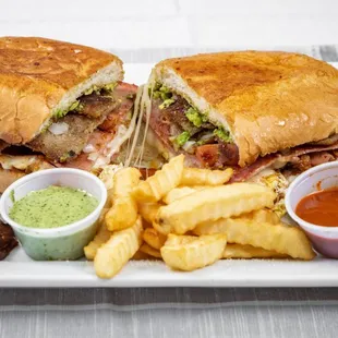 This is a Torta Tepito AKA a Torta Cubana !!!