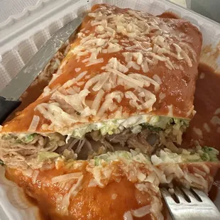 GIANT 9. Tequila Burrito