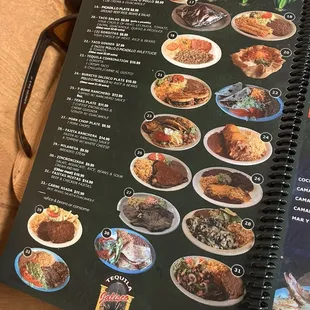 Menu updated