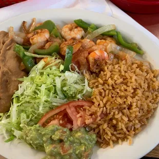 Shrimp Fajitas