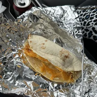 Potato, Egg, &amp; Cheese Taco!