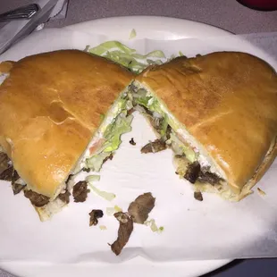 Carne Asada Torta yum!!!