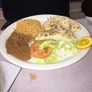 Quesadillas combo