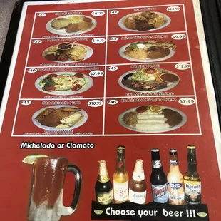 menu, sushi and sashimi
