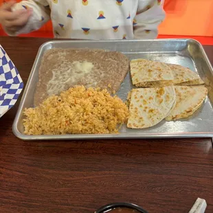 Kids quesadilla