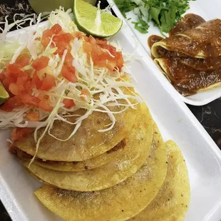 Rico's tacos al vapor