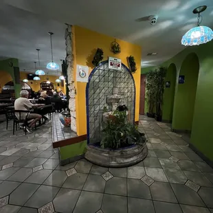 Inside