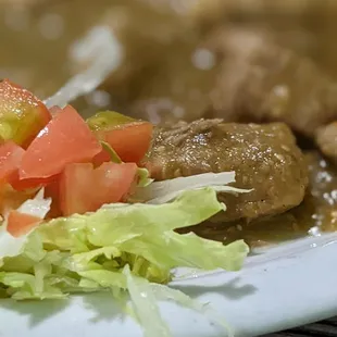 a plate of food
