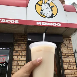 $2.99 medium horchata