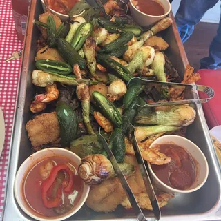 Parrillada de Carne y Mariscos
