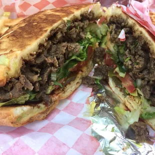 Carne asada torta