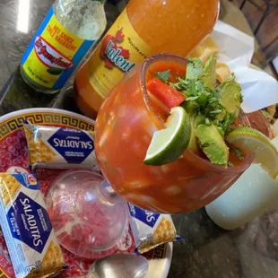 Vuelve a la vida cocktail! Very delicious!!