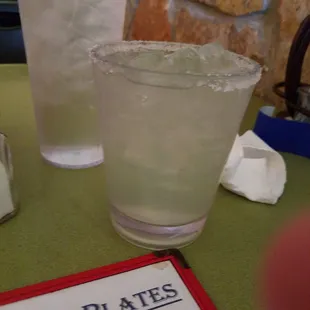 Free margarita... wow