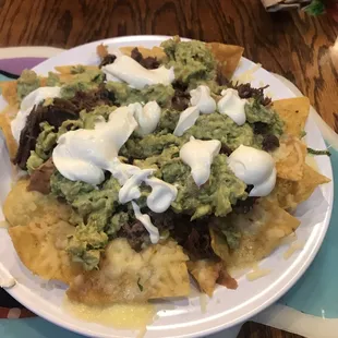 Barbacoa nachos!!! YASSSS