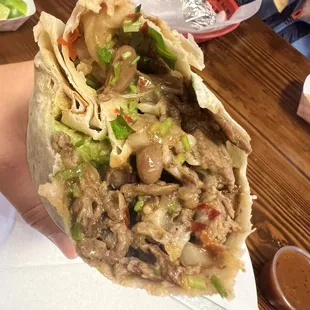 Tres Hermanos burrito is my fav