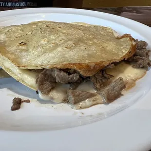 Corn quesadilla Asada