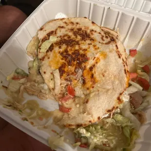 I got this kind of casedilla it was not up to the mark and it was swimming in water.......waste of money