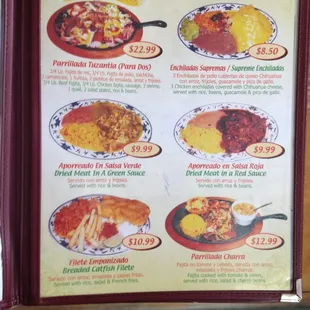 Menu insert 1