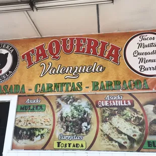 Front sign