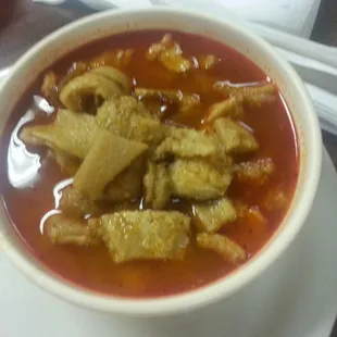Menudo soup..deelish