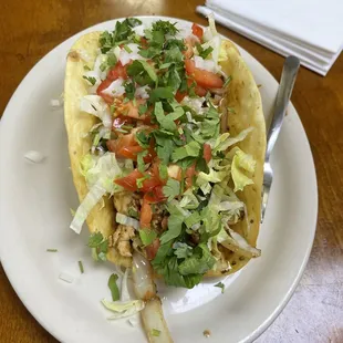 Tacos salad