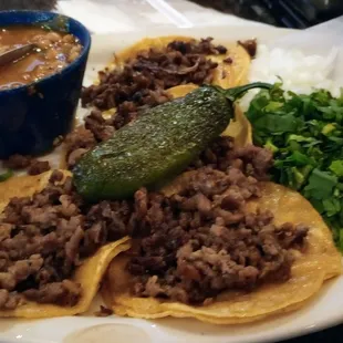 Asada Mini Tacos 10/10