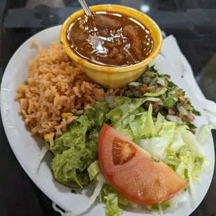 Side for molcajete plate
